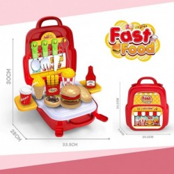 29 Pieces Kids Pretend Play Kitchen Toy Kit with Burger Shop Accessories Kitchen Toys for Kids Ages 3-5 $16.26 Toy Kitchen Pr...