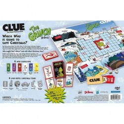 CLUE: How The Grinch Stole Christmas | Solve The Mystery in This Clue Game $68.02 Board Games