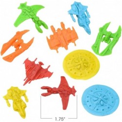 Small Spaceship Toys for Kids Set of 144 Outer Space Party Favors for Children Space Ship Toys in Assorted Colors Galactic Pa...