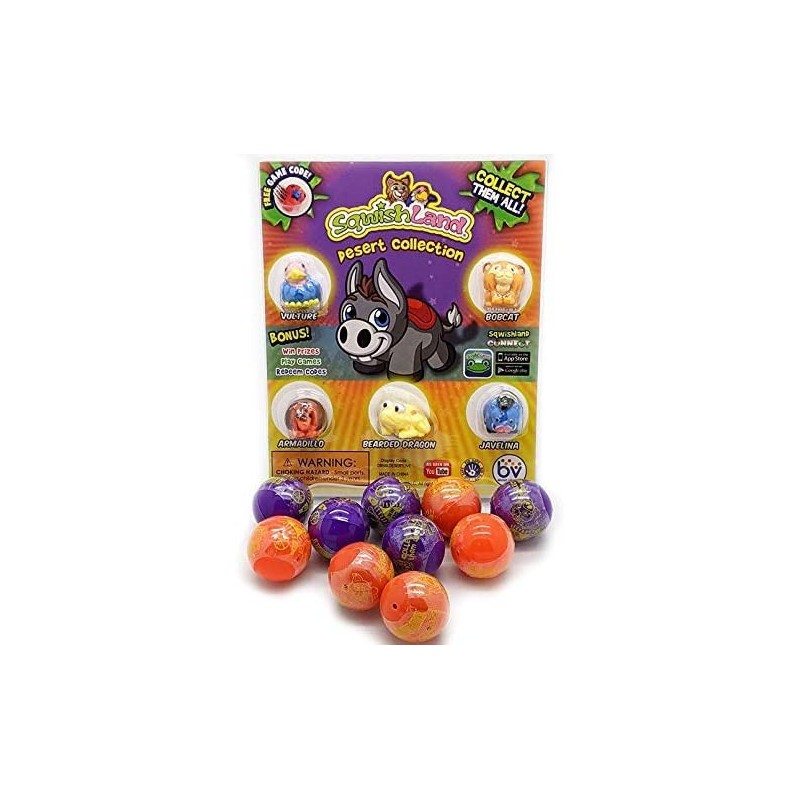 Desert 10ct SqwishBag $25.78 Kids' Play Animal Figures