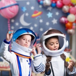 Small Spaceship Toys for Kids Set of 144 Outer Space Party Favors for Children Space Ship Toys in Assorted Colors Galactic Pa...