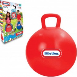 Bouncing Fun! Red Hopper 9301A - Mega 18" Inflatable Heavy Gauge Durable Vinyl Ball - Deflates Easily for Storage - Exercise ...