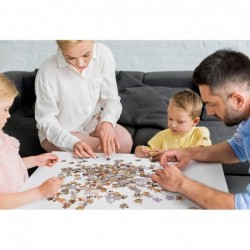 Jigsaw Puzzles for Adults 500 Piece Prime - Every Piece is Unique Family Theme Animal Tiger Puzzle Adult Toys 24" x 18" Diffi...