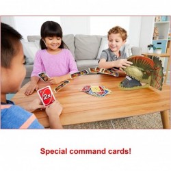 UNO Attack Jurassic World Dominion Card Game with Dinosaur Card Launcher for 2 to 10 Players Ages 7 Years & Older Toy Gift an...