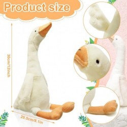 3 Pieces 15.7'' Swan Stuffed Animal Goose Plush Stuffed Animal Toy White Fluffy Cute Goose Stuffed Animal Funny Duck Plush Sw...