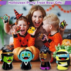 6 Pack Halloween Squishies Toys Slow Rising Fidget Toy Pumpkin Vampires Zombies Mummy Halloween Party Favors for Kids Squeeze...