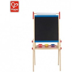 Award Winning All-in-One Wooden Kid's Art Easel with Paper Roll and Accessories Cream L: 18.9 W: 15.9 H: 41.8 inch $117.15 Ki...