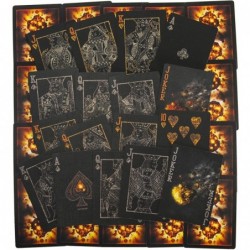 Bicycle Stargazer: Asteroid Sunspot Nebula and New Moon Playing Card Custom Bundle with Orange Mesh Storage Pouch $51.29 Card...