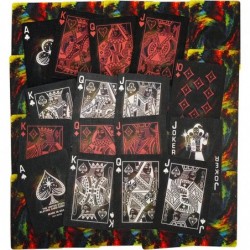 Bicycle Stargazer: Asteroid Sunspot Nebula and New Moon Playing Card Custom Bundle with Orange Mesh Storage Pouch $51.29 Card...