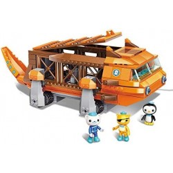 for Age 6+ Building Block Octonauts GUP-G Mobile Speeders Launcher & Barnacles Kwazii Peso 378pcs Building Brick Set-No Packa...