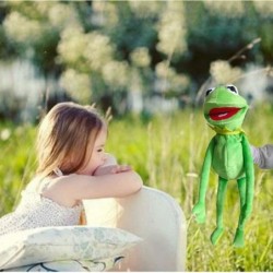 Kermit The Frog Puppet The Muppets Movie Soft Stuffed Plush 20 inches $45.19 Plush Puppets