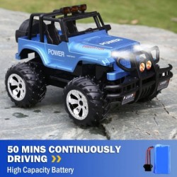 Remote Control Monster Truck for Boys 2.4Ghz 4wd Off Road Rock Crawler Vehice Truck 1:16 High Speed Remote Control Car with H...