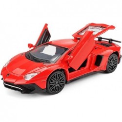 Alloy Collectible Red Lamborghini Car Toy Pull Back Vehicles Diecast Cars Model with Light & Sound $40.99 Kids' Play Cars & R...