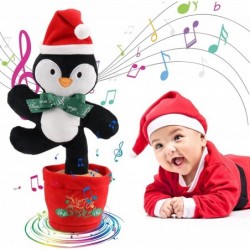 Singing Dancing Penguin Baby Toys 6 to 12 Months Musical Stuffed Animals Light up Toy Mimicking Repeating & Recording Toy for...