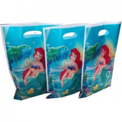 30PCS Mermaid Gift Bags Treat Candy Bags Mermaid Goodie Bags Mermaid Theme Gift Bags for Birthday Kids Party MermaidThemed Pa...