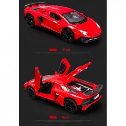 Alloy Collectible Red Lamborghini Car Toy Pull Back Vehicles Diecast Cars Model with Light & Sound $40.99 Kids' Play Cars & R...