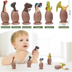 Dinosaur Toys Set for Kids 26 Pack 3.5"- 4.9" Realistic Dinosaur Figures Dinosaur Pull Back Cars Dino Eggs Model Toys Dinosau...