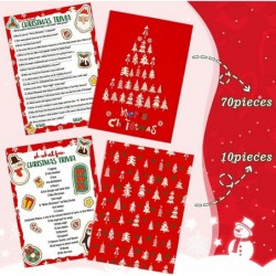 80 Pieces Christmas Trivia Games Question and Answer Cards Trivia Games for Family Christmas Vacation Game Guessing Activity ...