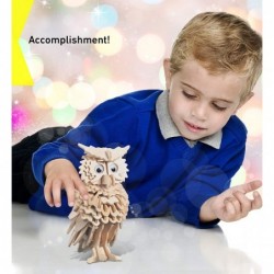 Owl Wooden 3D Puzzle Construction Kit $18.96 3-D Puzzles