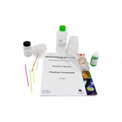 Elephant Toothpaste Elementary Chemistry Kit - Explore Chemical Reactions Phase Changes and Catalysts - Science at Home Serie...