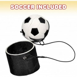 2.25 Inch Sports Wrist Balls - Set of 3 - Includes Basketball Baseball and Soccer Ball Wristband Toys - Durable Foam String A...