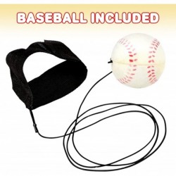 2.25 Inch Sports Wrist Balls - Set of 3 - Includes Basketball Baseball and Soccer Ball Wristband Toys - Durable Foam String A...