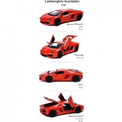 Alloy Collectible Red Lamborghini Car Toy Pull Back Vehicles Diecast Cars Model with Light & Sound $40.99 Kids' Play Cars & R...