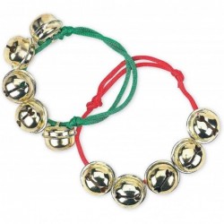 Jingle Bell Bracelets 48 Bulk Christmas Holiday $42.65 Kids' Dress-Up Accessories