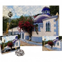 1000 Piece Puzzle for Adults Perfectly Fitting Jigsaw Puzzle with Sturdy Box Landscape Adult Puzzles for Friends and Family F...