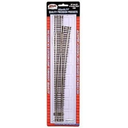 Atlas Code 83 Nickel Silver 8 Custom-Line Turnout Right HO Scale Trains $45.12 Toy Train Set Tracks