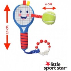 Tennis Racket | Suitable from Birth to 2 Years | Your First Tennis Racket | to Inspire and Play with | Extra Sensory Features...