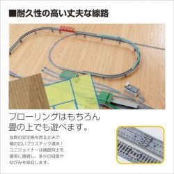 Unitrack 481mm (19") Radius 15-Degree Curve Track (4-Piece) $16.64 Toy Train Set Tracks