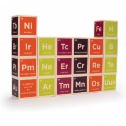 Periodic Table Blocks - Made in The USA $61.58 Early Development & Activity Toys