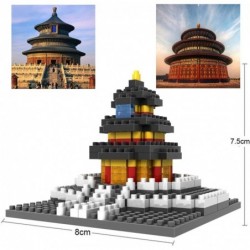 Temple of Heaven Micro Block Building Set (220 pcs) $21.43 Toy Building Sets