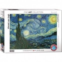 Starry Night by Vincent Van Gogh 1000-Piece Puzzle $26.27 Jigsaw Puzzles