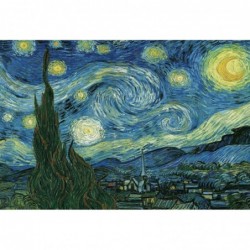 Starry Night by Vincent Van Gogh 1000-Piece Puzzle $26.27 Jigsaw Puzzles