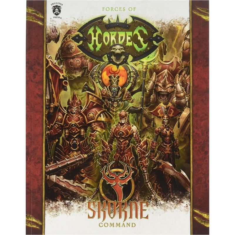 Forces of Hordes: Skorne Command SC (Book) Miniature Game PIP1096 $51.04 Game Accessories