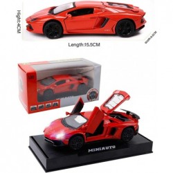 Alloy Collectible Red Lamborghini Car Toy Pull Back Vehicles Diecast Cars Model with Light & Sound $40.99 Kids' Play Cars & R...