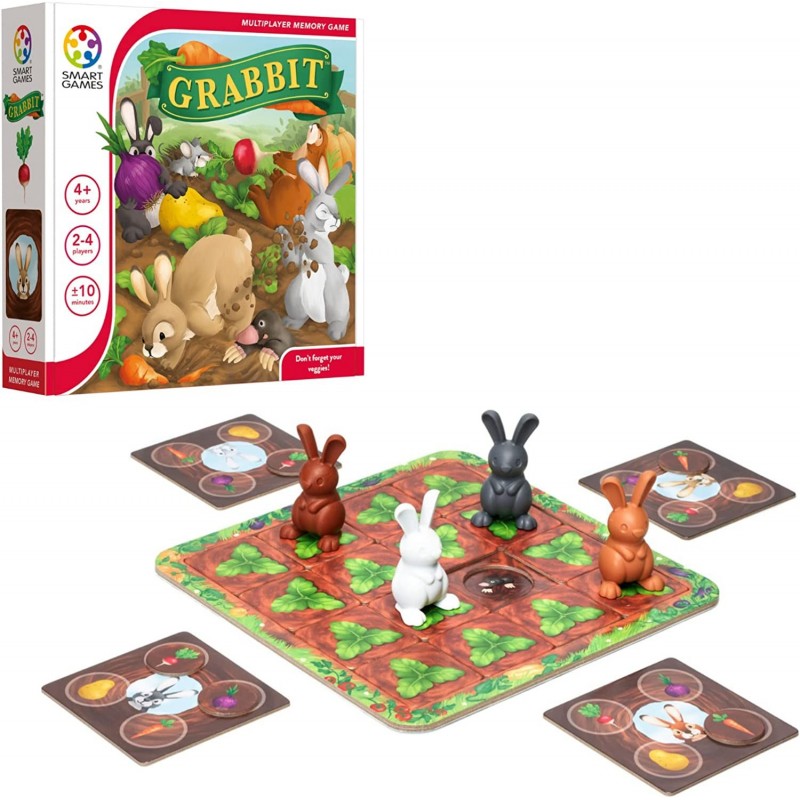 Grabbit Memory Game for 2-4 Players Ages 4 + $34.62 Board Games