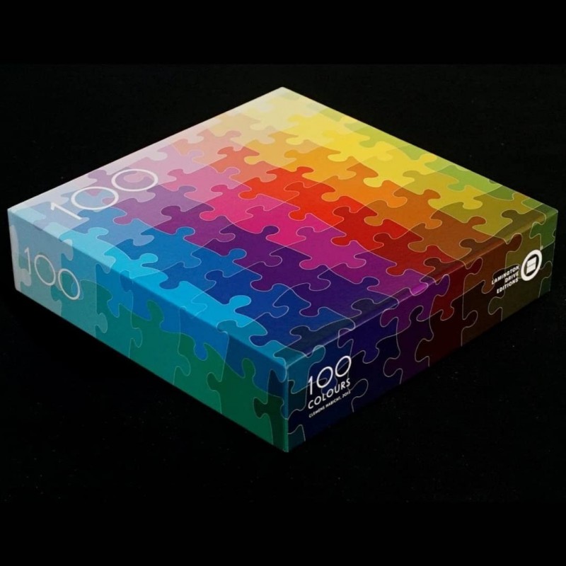 Clemens Habicht 100 Colors Jigsaw Puzzle - CMYK Gradient $56.60 Jigsaw Puzzles