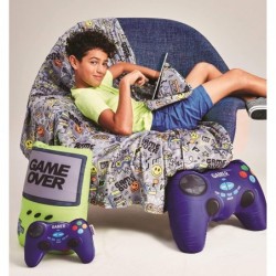 Game On! Bubble Gum Scent Video Game Controller Shaped 9" x 6.75" Mini Pillow $29.94 Kids' Plush Toy Pillows