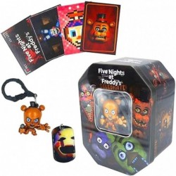 Five Nights at Freddy's Collectable Dog Tag Trading Card and Key Chain Tin Set $68.18 Plush Purses