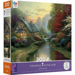 Thomas Kinkade - Inspirations Collection - A Quiet Evening - 300 Piece Oversized Jigsaw Puzzle $21.33 Jigsaw Puzzles