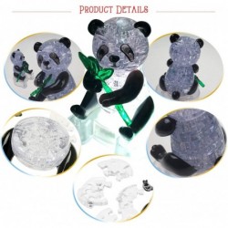 3D Crystal Puzzle Panda Gifts Desk Toys with Light-Up Base 58 Pieces $21.61 Executive Desk Toys