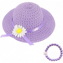 Girls Sunflower Tea Party Dress Up Sets includes 9 Straw Tea Party Hats and 9 Bracelets in Assorted Colors $55.50 Kids' Party...