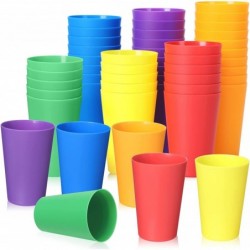 120 Pcs 5.5 oz Kids Plastic Cups Reusable Bulk Small Plastic Cups Reusable Toddler Cups Tumblers Kids Drinking Unbreakable Ch...