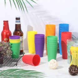 120 Pcs 5.5 oz Kids Plastic Cups Reusable Bulk Small Plastic Cups Reusable Toddler Cups Tumblers Kids Drinking Unbreakable Ch...