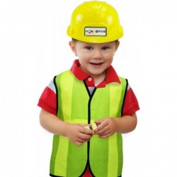 Metal Ride On Excavator Toy Sand Digger and Construction Worker Costume Hard Hat and Vest $114.31 Sandboxes & Beach Toys