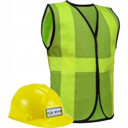 Metal Ride On Excavator Toy Sand Digger and Construction Worker Costume Hard Hat and Vest $114.31 Sandboxes & Beach Toys