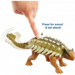 Roaring Battle Action with Jurassic World Roarivores Ankylosaurus Dinosaur Action Figures $116.87 Kids' Play Dinosaur & Prehi...